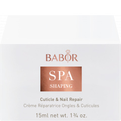 Cuticle & Nail Repair is an ultra-rich cream for the intensive care of the nails and cuticles. Cuticle & Nail Repair