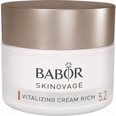Rich facial care cream to vitalize tired and pale skin. Vitalizing Cream Rich