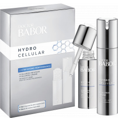 2 Step Hydro Performance with Hyaluron Infusion and Hyaluron Cream for an optimum moisture boost. 2 Step Hydro Performance Set